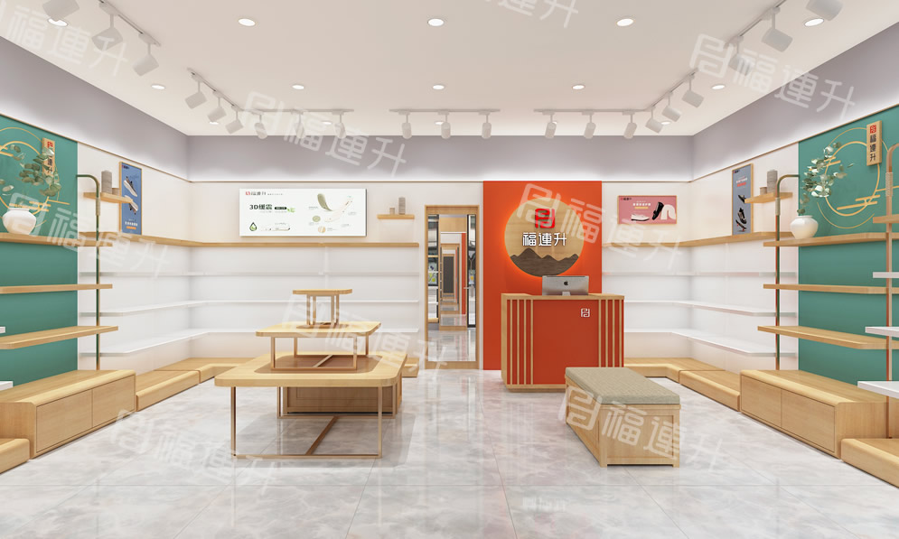 福連升休閑鞋專(zhuān)賣(mài)店效果圖2