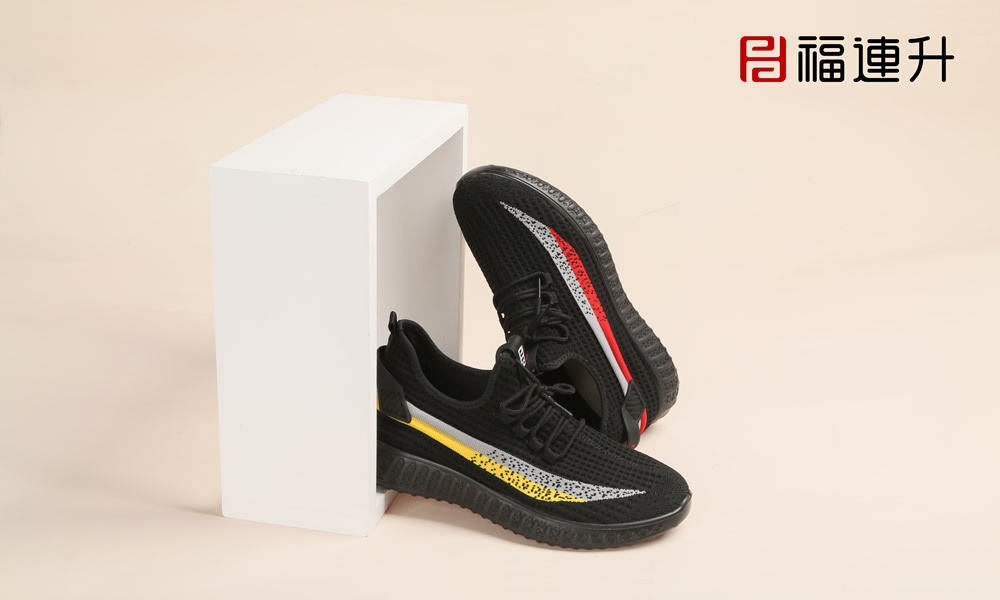 福連升2020春休閑軟底透氣椰子鞋運(yùn)動男單鞋圖片