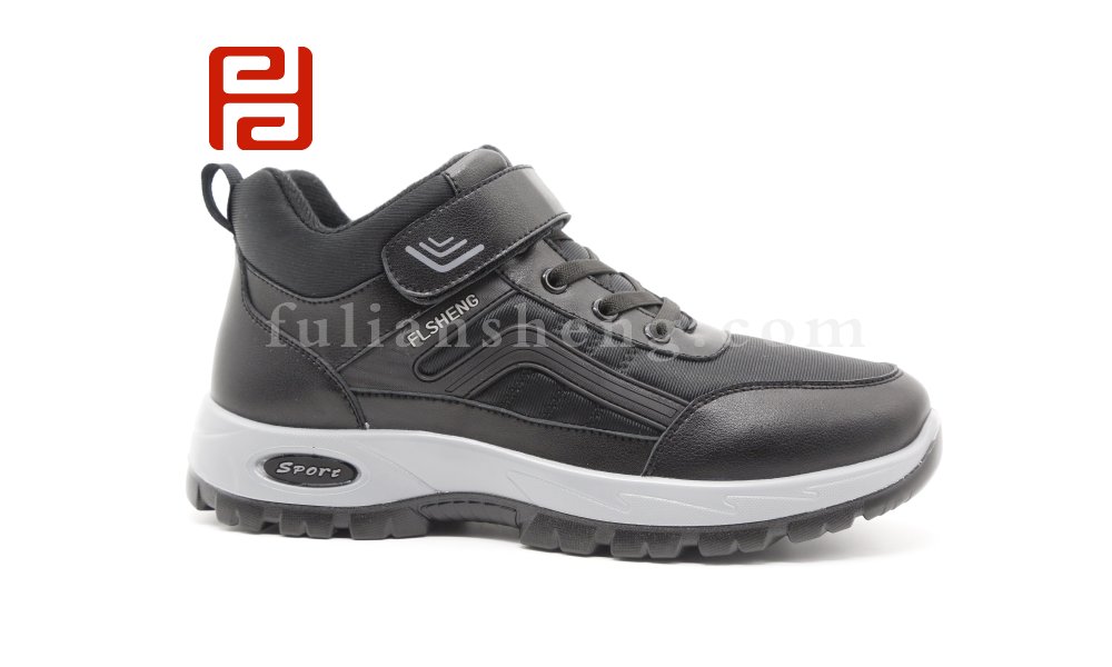 福連升2020冬季新款男保暖舒適輕便健步鞋棉麻鞋墊圖片