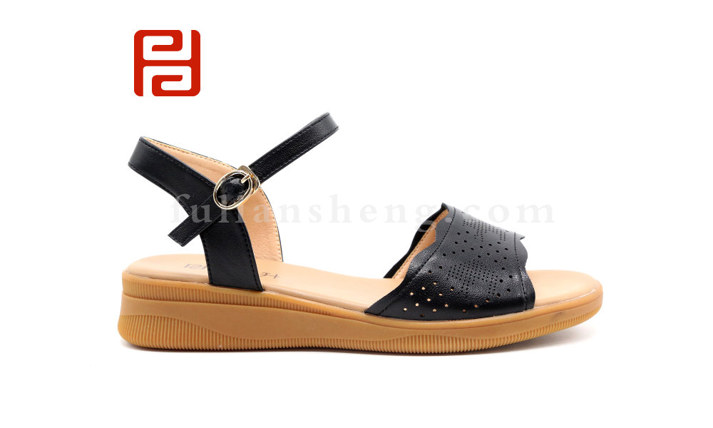 福連升夏季新款涼鞋女鞋清爽軟底休閑涼鞋