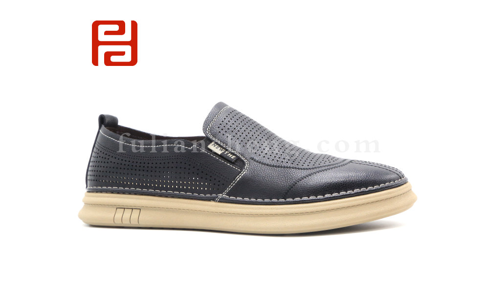 福連升夏季男鞋輕松工作商務鞋