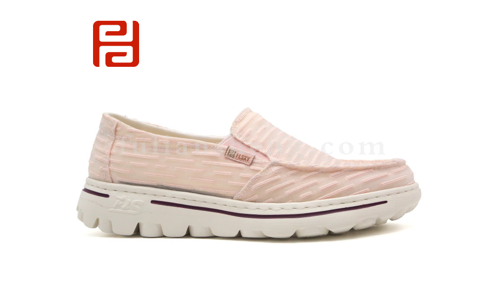 福連升夏季女鞋休閑生活超輕鞋網紗透氣面料