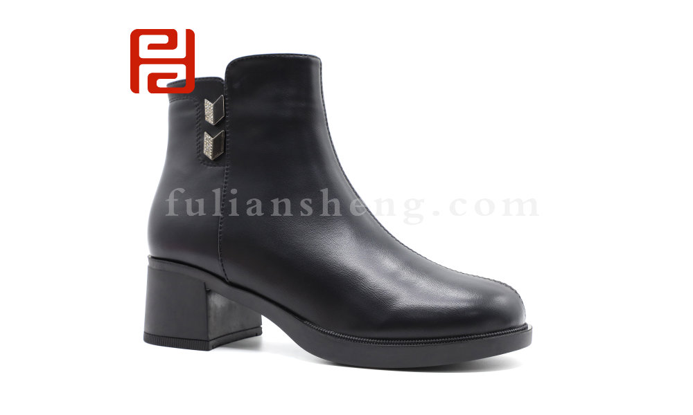 福連升冬季新款輕松工作女鞋魅力時裝時裝鞋