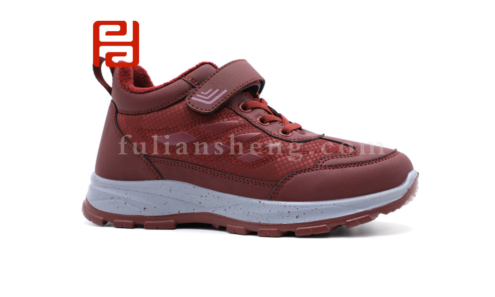 福連升冬季新款運動生活女鞋休閑運動健步鞋