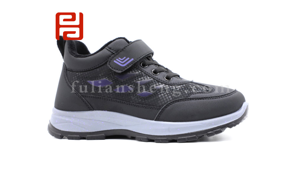 福連升冬季新款運動生活女鞋休閑運動健步鞋