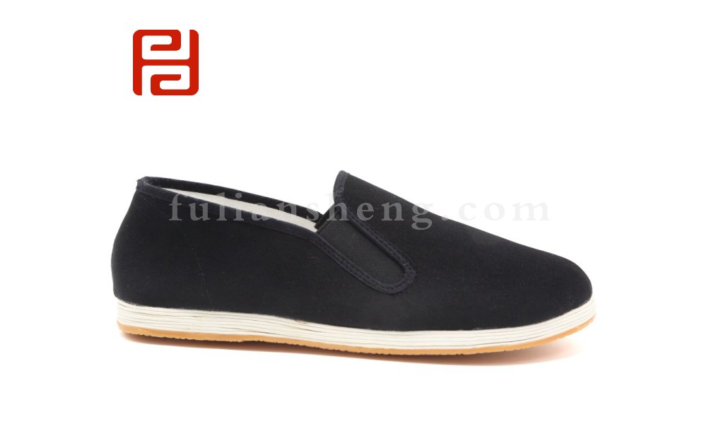 福連升老北京布鞋千層底男鞋沖服呢帶牛筋底貼片
