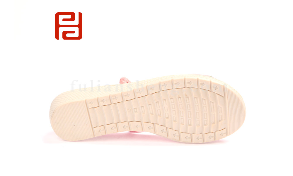 福連升老北京布鞋春時尚民族風繡花坡跟女單鞋(圖4)