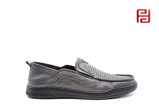 福連升夏季休閑商務男鞋舒適軟底透氣鞋子