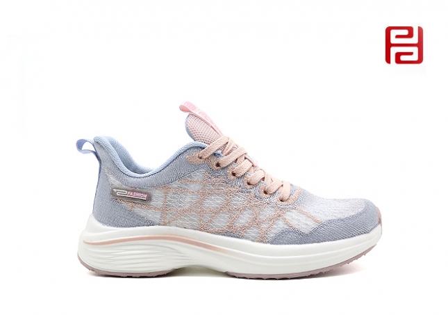 福連升夏季休閑運(yùn)動女鞋輕絲水秀面料燈泡鞋底