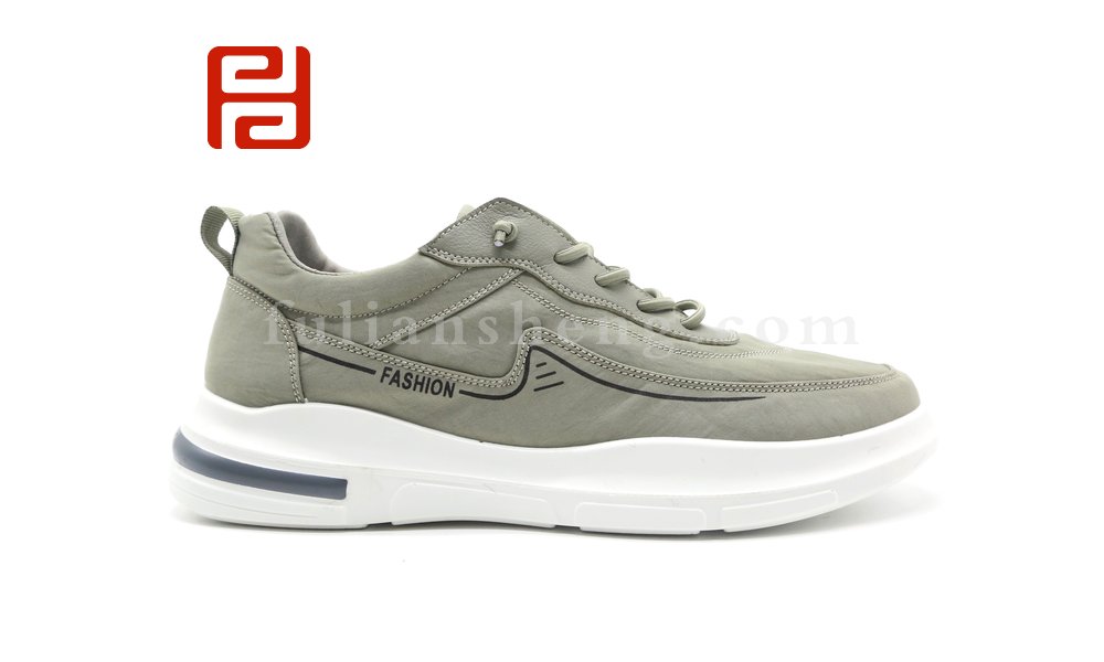 福連升休閑板鞋輕便透氣男鞋雨傘布春季新款單鞋