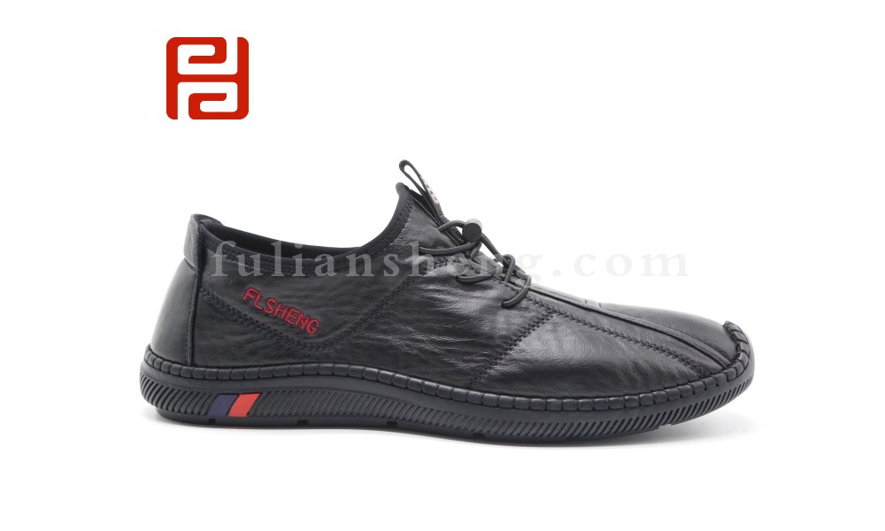 福連升休閑鞋男鞋超柔布舒適合腳商務休閑男單鞋